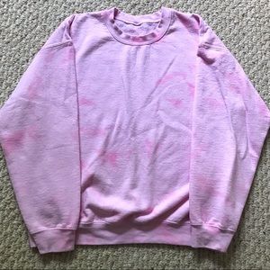 Reframed Loungewear Hand Tie-Dyed Crewneck
